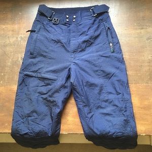 Vintage Navy Ski / Snow Pants